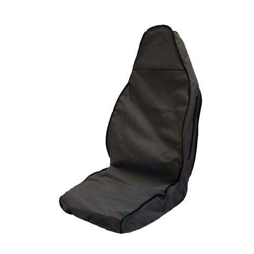 Grey Heavy Duty Semi Tailored Driver Seat Cover 