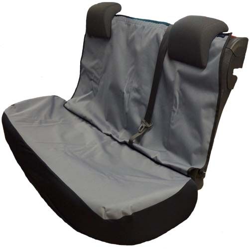 Grey Heavy Duty Semi Tailored Rear Seat Cover Example