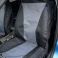 Grey Inserts Semi Tailored Passenger Seat Cover