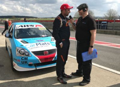 Car Mats UK Race Car - 1st race interview
