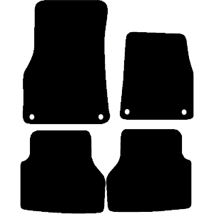 Audi A6 2018 - 2025 (Clips In Driver And Passenger) Car Mats