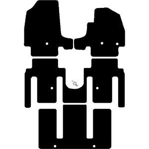 Hyundai Ioniq 9 2025 - Present (6 Seats) (2nd Row Swivel) Car Mats